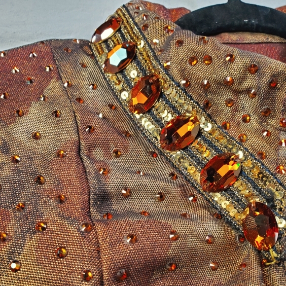 Custom Copper Showmanship Jacket - Picture 2 of 4